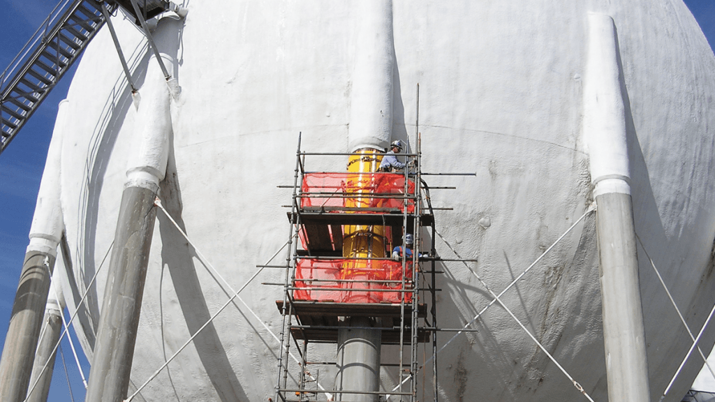 sphere-leg-fireproofing