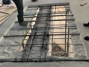 Post-tensioning-repairs
